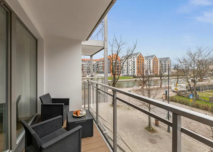 شقة Riverfront By Downtown غدانسك